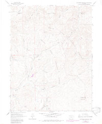 Download a high-resolution, GPS-compatible USGS topo map for Hightower Mountain, CO (1984 edition)