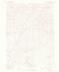 Download a high-resolution, GPS-compatible USGS topo map for Hightower Mountain, CO (1967 edition)