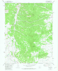 Download a high-resolution, GPS-compatible USGS topo map for Hillside, CO (1983 edition)