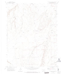 Download a high-resolution, GPS-compatible USGS topo map for Hog Ranch Canyon, CO (1973 edition)
