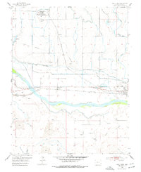 Download a high-resolution, GPS-compatible USGS topo map for Holly West, CO (1977 edition)