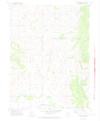 Download a high-resolution, GPS-compatible USGS topo map for Hooker Mountain, CO (1974 edition)