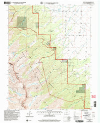 Download a high-resolution, GPS-compatible USGS topo map for Horn Peak, CO (2005 edition)