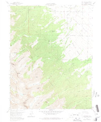 Download a high-resolution, GPS-compatible USGS topo map for Horn Peak, CO (1975 edition)