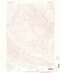 Download a high-resolution, GPS-compatible USGS topo map for Horse Mountain, CO (1967 edition)