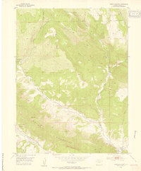 Download a high-resolution, GPS-compatible USGS topo map for Horse Mountain, CO (1954 edition)