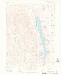 Download a high-resolution, GPS-compatible USGS topo map for Horsetooth Reservoir, CO (1973 edition)