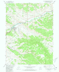 Download a high-resolution, GPS-compatible USGS topo map for Hot Sulphur Springs, CO (1981 edition)