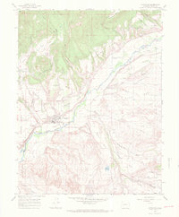 Download a high-resolution, GPS-compatible USGS topo map for Hotchkiss, CO (1969 edition)