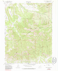 Download a high-resolution, GPS-compatible USGS topo map for Housetop Mountain, CO (1986 edition)