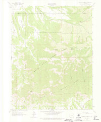preview thumbnail of historical topo map of Mesa County, CO in 1962