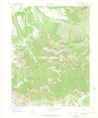 Download a high-resolution, GPS-compatible USGS topo map for Housetop Mountain, CO (1964 edition)