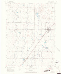 Download a high-resolution, GPS-compatible USGS topo map for Hudson, CO (1967 edition)