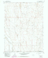 Download a high-resolution, GPS-compatible USGS topo map for Huey Ranch, CO (1984 edition)