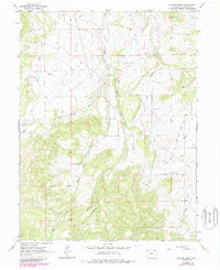 Download a high-resolution, GPS-compatible USGS topo map for Hunter Mesa, CO (1988 edition)