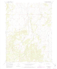 Download a high-resolution, GPS-compatible USGS topo map for Hunter Mesa, CO (1984 edition)