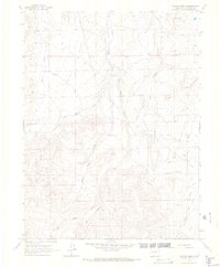 Download a high-resolution, GPS-compatible USGS topo map for Hunter Mesa, CO (1967 edition)