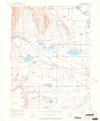 Download a high-resolution, GPS-compatible USGS topo map for Hygiene, CO (1964 edition)
