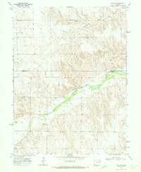 Download a high-resolution, GPS-compatible USGS topo map for Idalia SW, CO (1972 edition)