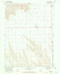 Download a high-resolution, GPS-compatible USGS topo map for Idalia, CO (1971 edition)