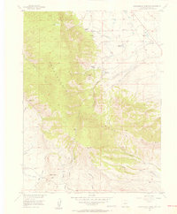 Download a high-resolution, GPS-compatible USGS topo map for Independence Mountain, CO (1956 edition)