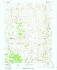 Download a high-resolution, GPS-compatible USGS topo map for Iris, CO (1980 edition)