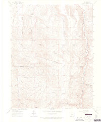 Download a high-resolution, GPS-compatible USGS topo map for Iris, CO (1964 edition)