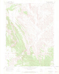 Download a high-resolution, GPS-compatible USGS topo map for Irish Canyon, CO (1969 edition)