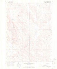 Download a high-resolution, GPS-compatible USGS topo map for Irish Canyon, CO (1969 edition)