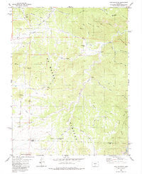 Download a high-resolution, GPS-compatible USGS topo map for Iron Mountain, CO (1985 edition)