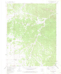 Download a high-resolution, GPS-compatible USGS topo map for Iron Mountain, CO (1982 edition)