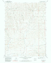 Download a high-resolution, GPS-compatible USGS topo map for Iron Springs, CO (1984 edition)