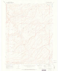 Download a high-resolution, GPS-compatible USGS topo map for Island Mesa, CO (1973 edition)