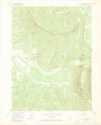 Download a high-resolution, GPS-compatible USGS topo map for Jack Creek Ranch, CO (1973 edition)