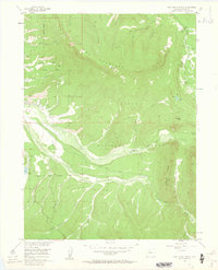 Download a high-resolution, GPS-compatible USGS topo map for Jack Creek Ranch, CO (1963 edition)