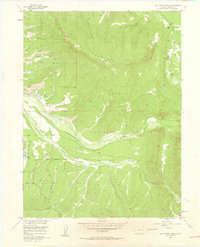 Download a high-resolution, GPS-compatible USGS topo map for Jack Creek Ranch, CO (1958 edition)