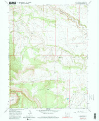 Download a high-resolution, GPS-compatible USGS topo map for Jack Springs, CO (1980 edition)