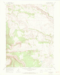 Download a high-resolution, GPS-compatible USGS topo map for Jack Springs, CO (1970 edition)