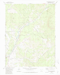 Download a high-resolution, GPS-compatible USGS topo map for Jackson Mountain, CO (1984 edition)