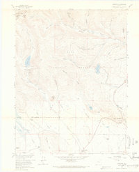Download a high-resolution, GPS-compatible USGS topo map for Jefferson, CO (1969 edition)