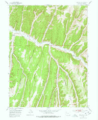 Download a high-resolution, GPS-compatible USGS topo map for Jessup Gulch, CO (1977 edition)
