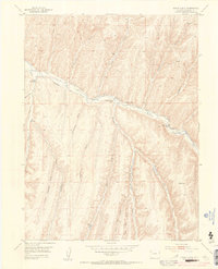 Download a high-resolution, GPS-compatible USGS topo map for Jessup Gulch, CO (1954 edition)