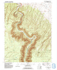 Download a high-resolution, GPS-compatible USGS topo map for Joe Davis Hill, CO (1993 edition)