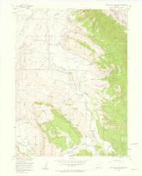 Download a high-resolution, GPS-compatible USGS topo map for Johnny Moore Mountain, CO (1958 edition)