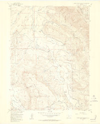 Download a high-resolution, GPS-compatible USGS topo map for Johnny Moore Mountain, CO (1958 edition)