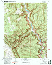 Download a high-resolution, GPS-compatible USGS topo map for Juanita Arch, CO (1984 edition)