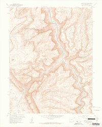 Download a high-resolution, GPS-compatible USGS topo map for Juanita Arch, CO (1964 edition)