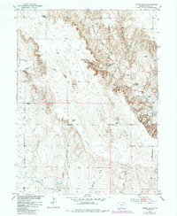 preview thumbnail of historical topo map of Morgan County, CO in 1951