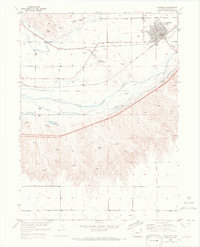 Download a high-resolution, GPS-compatible USGS topo map for Julesburg, CO (1972 edition)