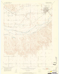 Download a high-resolution, GPS-compatible USGS topo map for Julesburg, CO (1954 edition)